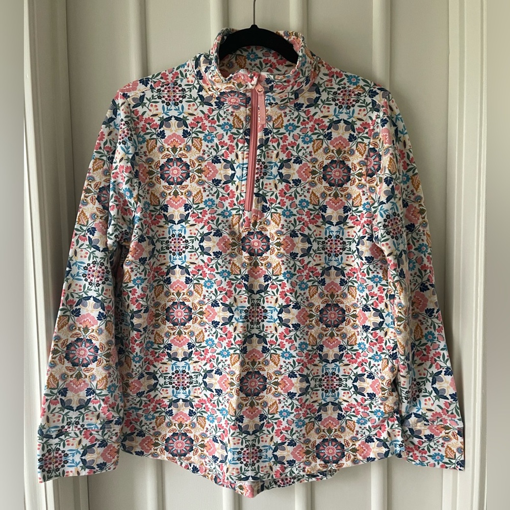 Vera Bradley Floral French Terry Pullover
